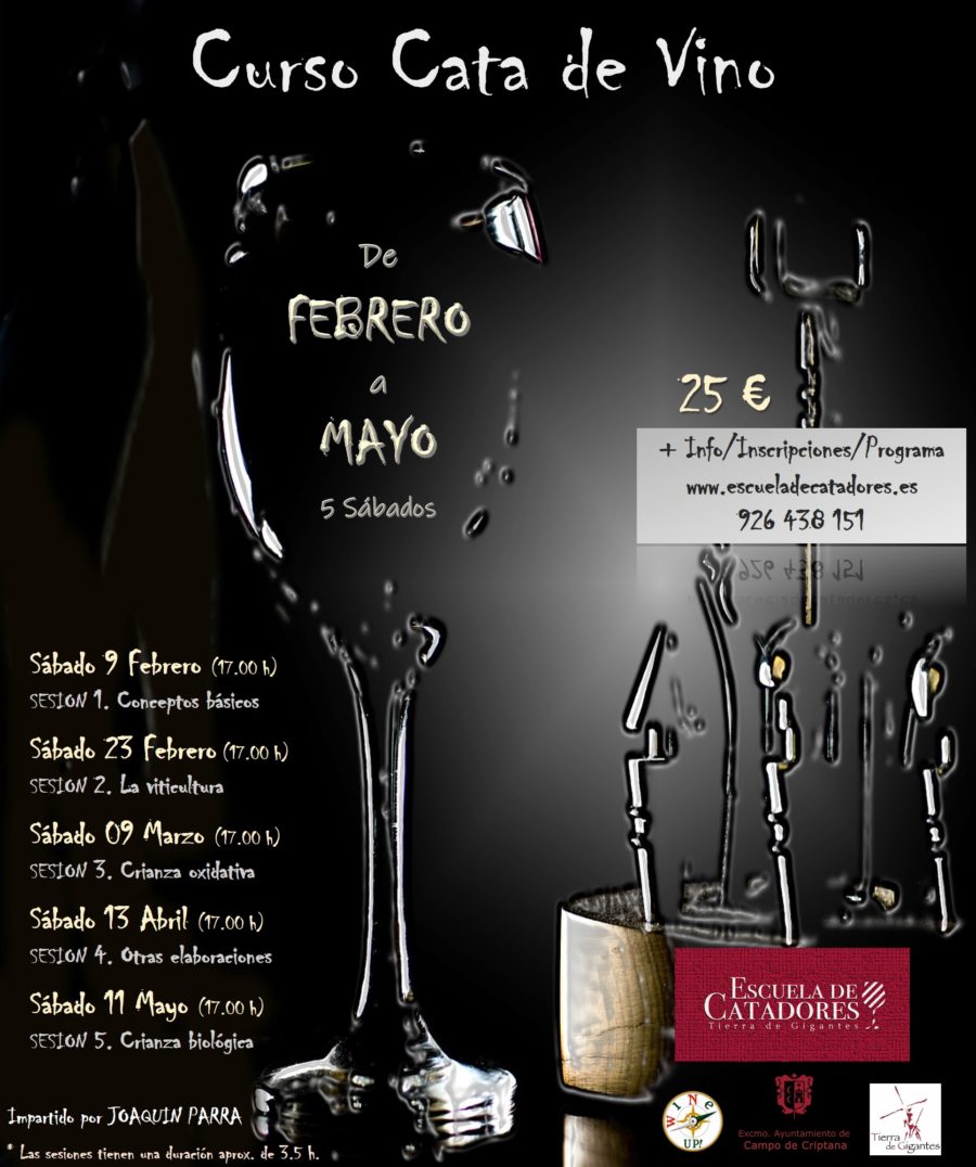 Curso “Cata de Vino” – Sesión 3