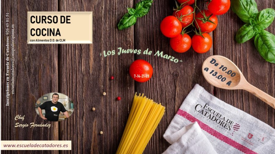 Curso de cocina con alimentos D.O. de Castilla-La Mancha