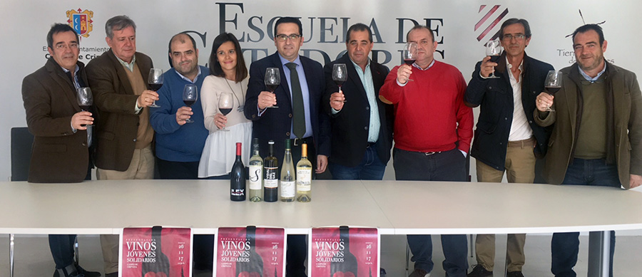 Presentadas las jornadas de ‘Vinos Jóvenes Solidarios’ que se celebrarán el próximo domingo en Campo de Criptana