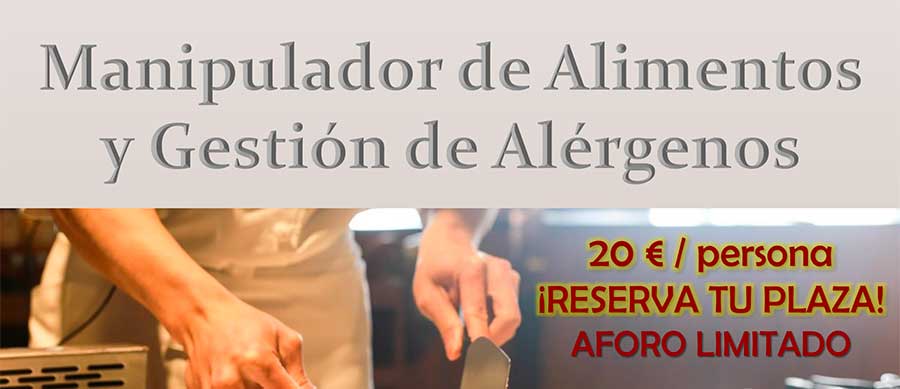 Curso de Manipulador de Alimentos y Gestión de Alérgenos