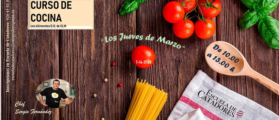Curso de cocina con alimentos D.O. de Castilla-La Mancha