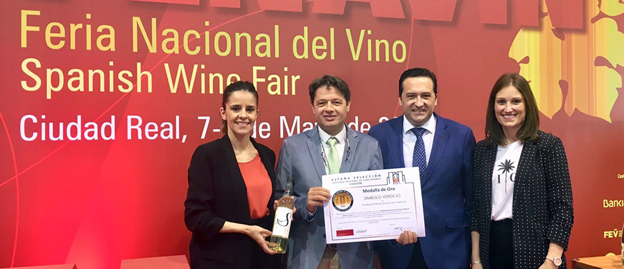 Símbolo Verdejo, Medalla de Oro en el Concurso Nacional de Vinos “España Selección”